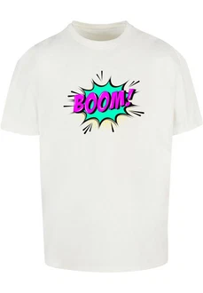 Merchcode Herren BOOM Comic Tee Braun/Beige/Weiß/Schwarz