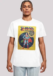 F4NT4STIC T-Shirt DC Comics Superman International Cover Herren Weiß/Grau/Creme/Grün