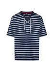 Wind sportswear T-Shirt Herren Kurzarmshirt Dunkelblau/Rot/Blau