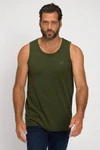 JP1880 T-Shirt Tank Top Basic rmellos Dunkelgrün/Grün JP1880 T-Shirt Tank Top Basic rmellos Dunkelgrün/Grün