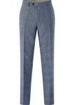 Carl Gross Anzughose CG Shiver-G Grau/Dunkelblau/Blau/Hellblau