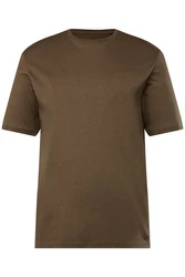 JP1880 T-Shirt Halbarm Rundhals Khaki/Dunkelgrün