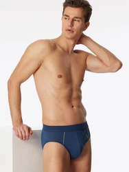 Schiesser Slip Comfort Fit Dunkelblau/Hellblau/Blau/Türkis