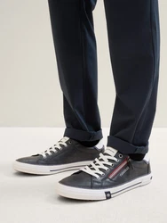 TOM TAILOR Sneaker (1-tlg) Grau/Schwarz/Hellgrau/Dunkelgrau/Creme/Dunkelblau/Blau