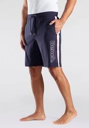 Bench. Loungewear Sweatshorts mit Taschen Dunkelblau/Blau/Beige