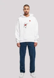 F4NT4STIC Sweatshirt Herren Weiß/Rot/Creme