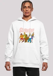 F4NT4STIC Sweatshirt Scooby Doo Classic Group with Heavy Hoody Gelb/Rot