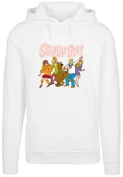 F4NT4STIC Sweatshirt Scooby Doo Classic Group with Heavy Hoody Gelb/Rot