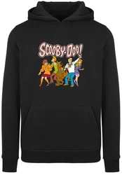 F4NT4STIC Sweatshirt Scooby Doo Classic Group with Heavy Hoody Schwarz