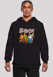 F4NT4STIC Sweatshirt Scooby Doo Classic Group with Heavy Hoody Schwarz