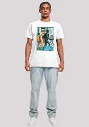 F4NT4STIC Kurzarmshirt Herren Weiß/Grau/Creme