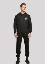 F4NT4STIC Rundhalspullover Herren (1-tlg) Schwarz/Rosa