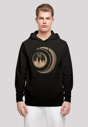 F4NT4STIC Rundhalspullover Schwarz/Grau