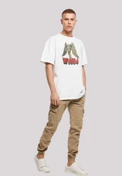 F4NT4STIC Kurzarmshirt F4NT4STIC Herren Weiß