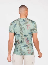 Key Largo T-Shirt PALERMO Blau/Dunkelgrün/Grün/Hellgrün/Türkis