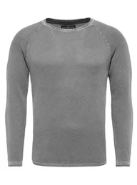 Rundhalspullover MST THOMAS round neck (1-tlg)