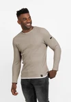 Key Largo Oberteil 'STEFANO' Khaki/Beige/Schwarz/Braun