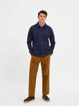 SELECTED HOMME Jacke SLHJackie Dunkelblau/Braun/Khaki