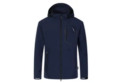 Blue Wave Softshelljacke Herren Jacke Louis Dunkelblau/Blau