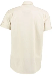 OS-Trachten Trachtenhemd Flino Khaki/Beige