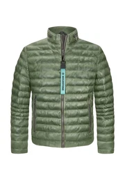Lederjacke MSCavallino mit Logo Badge und abnehmbarem -Schlsselanhnger