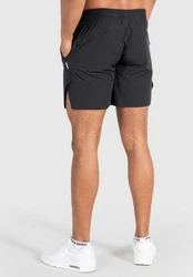 Smilodox Shorts Sydney Schwarz/Dunkelblau