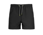 Roly Badeshorts Schwimmhose Herren Kurze Hose Schwarz/Dunkelgrau/Dunkelgrün/Khaki