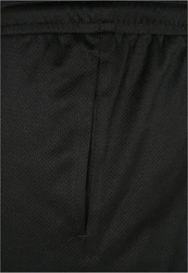 Urban Classics Herren Basic Mesh Shorts (1-tlg) Schwarz/Dunkelgrau/Khaki