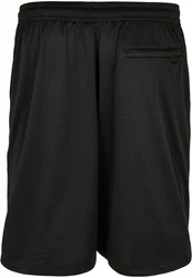 Urban Classics Herren Basic Mesh Shorts (1-tlg) Schwarz/Dunkelgrau/Khaki