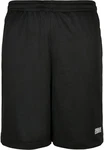 Urban Classics Herren Basic Mesh Shorts (1-tlg) Schwarz/Dunkelgrau/Khaki