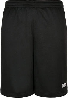 Urban Classics Herren Basic Mesh Shorts (1-tlg) Schwarz/Dunkelgrau/Khaki