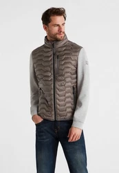 Milestone Steppjacke MSCapri Braun/Grau/Dunkelgrau/Beige/Hellgrau