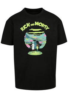 F4NT4STIC Kurzarmshirt Herren Rick and Morty with Heavy Oversize Tee F4NT4STIC Kurzarmshirt Herren Rick and Morty with Heavy Oversize Tee