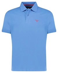 Barbour Poloshirt Lightweight Sports Polo Hellblau/Blau