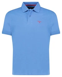 Barbour Poloshirt Lightweight Sports Polo Hellblau/Blau