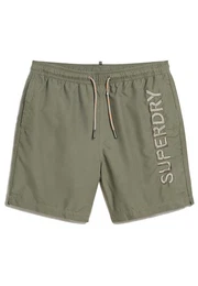 Badeshorts Herren Badeshorts PREMIUM EMB 17 SWIM SHORT Light Khaki Green