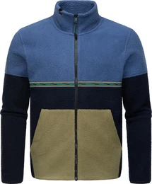 Fleecejacke Lonndy Angesagte Herren Plschjacke mit hohem Kragen