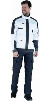 Lafont Kurzjacke Shear Dunkelblau/Grau/Blau/Weiß/Schwarz/Creme
