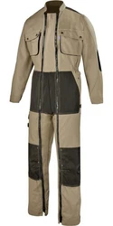 Cepovett Overall Craft Worker Khaki/Beige/Dunkelgrün/Braun