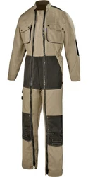 Cepovett Overall Craft Worker Beige/Khaki/Dunkelgrün/Braun/Dunkelblau