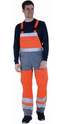 Lafont Overall Latzhose Proca Orange/Braun