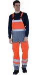 Lafont Overall Latzhose Proca Orange/Braun