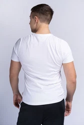 Lonsdale T-Shirt Symondsbury Weiß/Creme/Braun/Rot