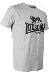 Lonsdale T-Shirt Logo Braun/Grau/Dunkelgrau