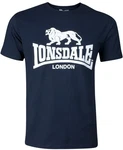 Lonsdale T-Shirt Logo Braun/Blau/Dunkelblau