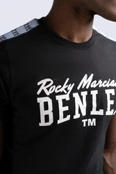 Benlee Rocky Marciano T-Shirt Kingsport Schwarz/Türkis/Gelb/Braun