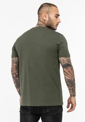 TAPOUT T-Shirt Lifestyle Basic Dunkelgrün/Grün