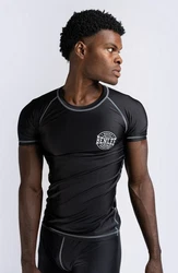 Benlee Rocky Marciano T-Shirt Limehills Schwarz/Dunkelgrau