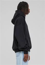 MT Upscale Kapuzenpullover Hey! My Name Is Oversize Hoodie Schwarz/Rot