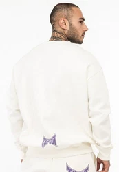 TAPOUT Sweater Sweatpulli CF Crew Gelb/Dunkelblau/Rot/Lila